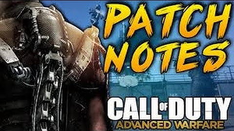 Call Of Duty Advanced Warfare New Patch Weapon Buffs And More (COD AW)