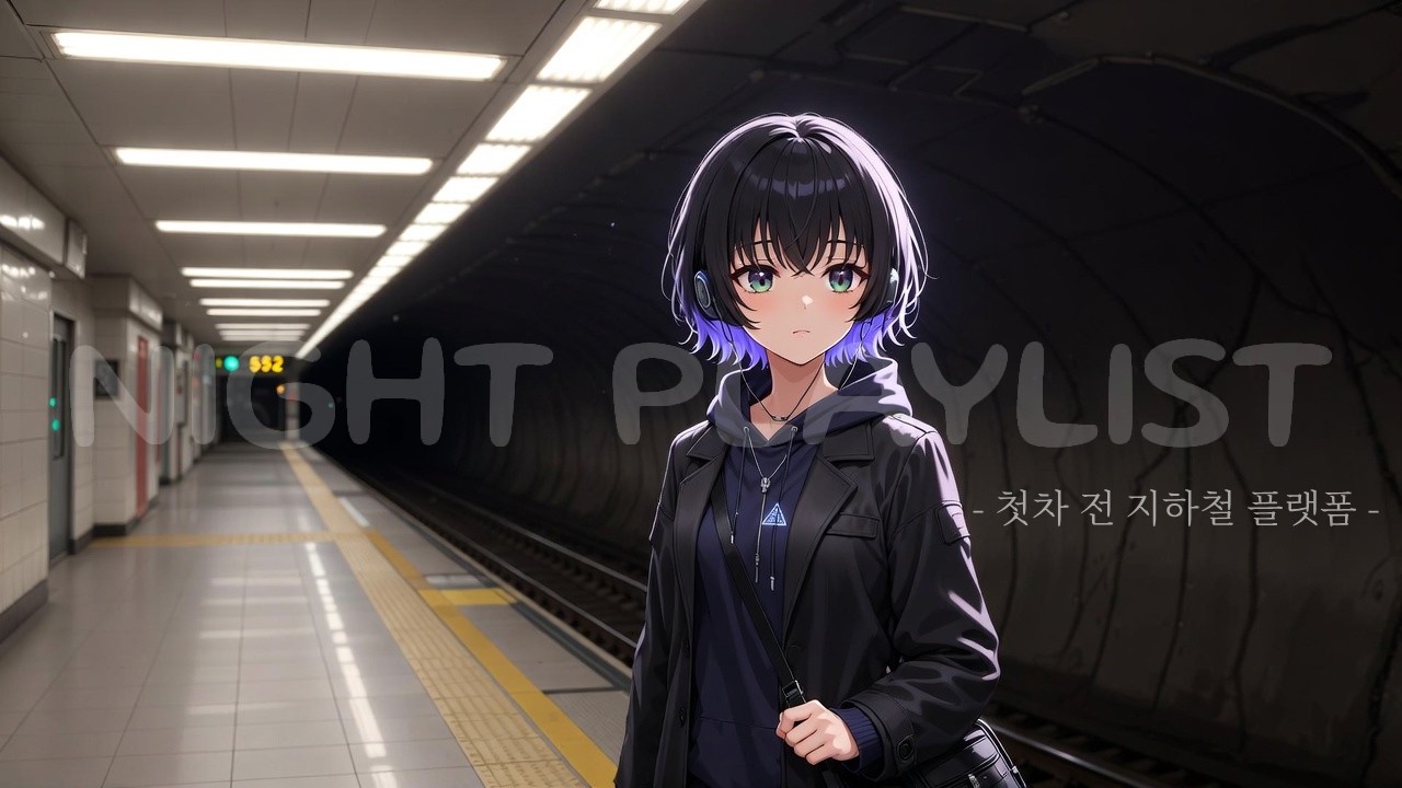 「Playlist」첫차 전 지하철 플랫폼