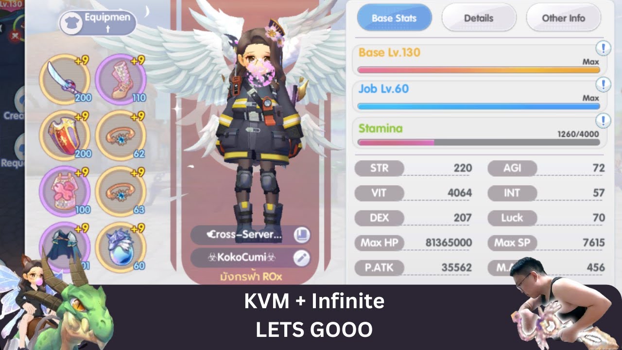 [LIVE] KVM?? GAS!! INFINITE?? GASS!! APA AJA GASS!! | RAGNAROK X NEXT ...