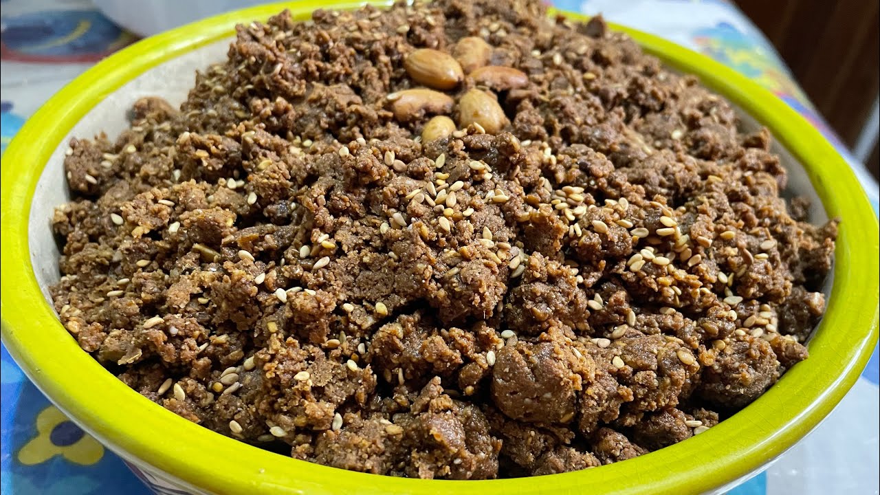 Марокканский сфуф или селлу — простой и вкусный рецепт. #исследуйте #еда