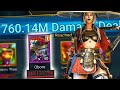 Oboro smashes hydra 750m damage auto  raid shadow legends