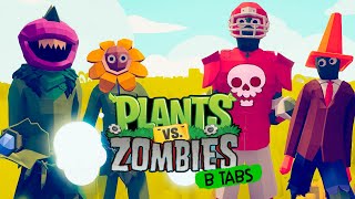 Totally Accurate Battle Simulator - Plants vs Zombies в TABS, Растения против Зомби в ТАБС