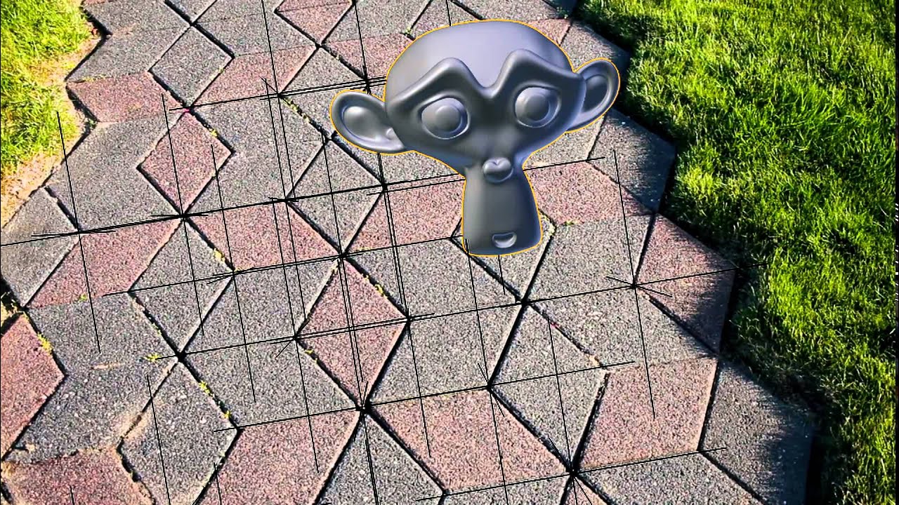 Camera Track Blender - OpenGL Render - YouTube