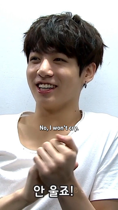 The members bet Jungkook would cry at concert. And sure enough, JK cried. Some members also cried