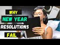 New year resolutions / New year Goals and why you don’t stick to them