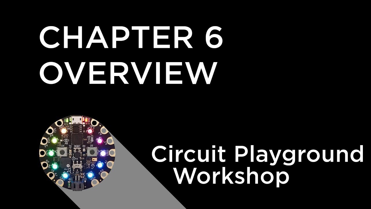 workshop cafe Circuit Playground Express Workshop - Chapter 6 - Overview