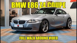 BMW E86 Z4 Coupe 3.0Si Manual - Full Walk Around Video
