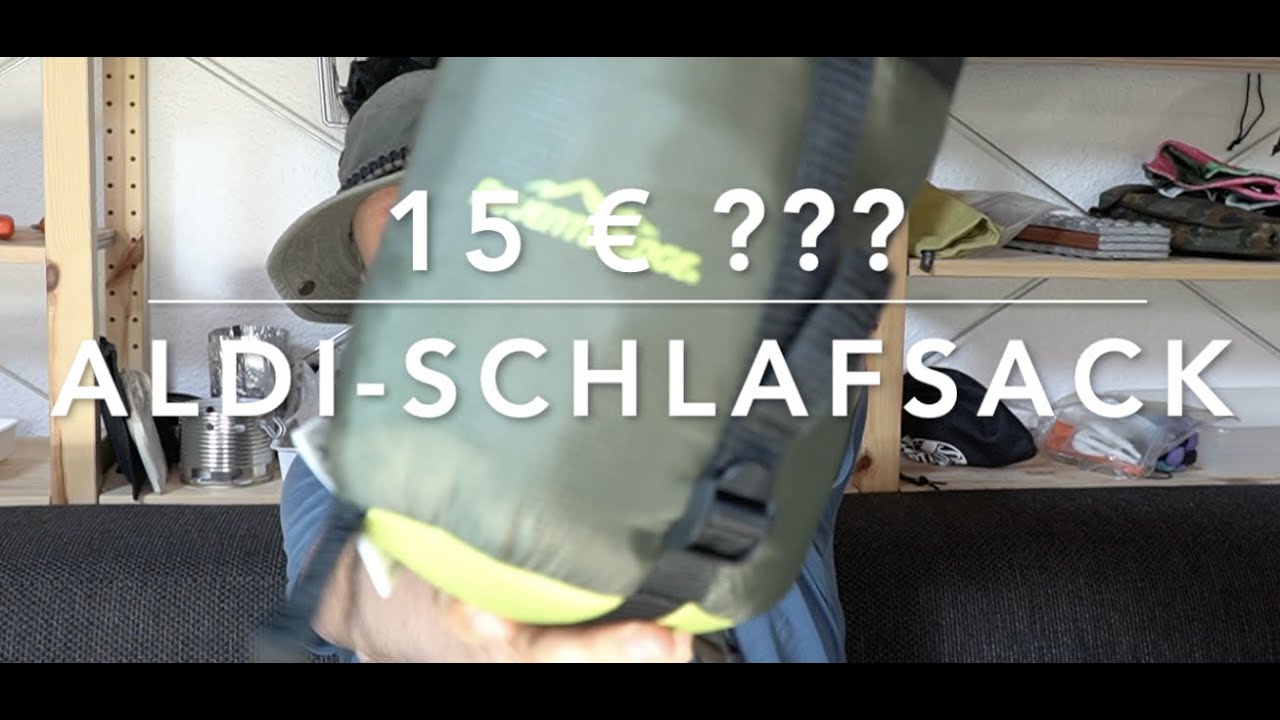 Der Aldi Schlafsack 2021 - Test und Meinung