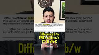 Audit 177 vs 214-C | FBR Income Tax Audit Explained in Simple Words | Pakistan Tax Law