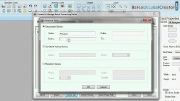 Understand how to generate list of barcode label using DRPU Barcode Label Maker Software