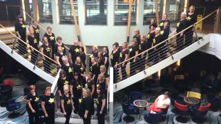 Devon And Cornwall Rock Choir Sing On Their Way To Spain.