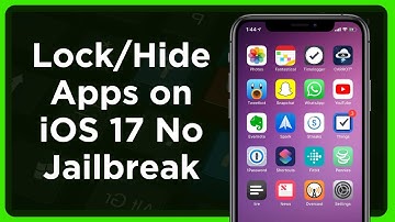 How to Lock/Hide Apps on iOS 17 No Jailbreak | Lock Photos, Messages, Mail or Any Apps - Full Guide