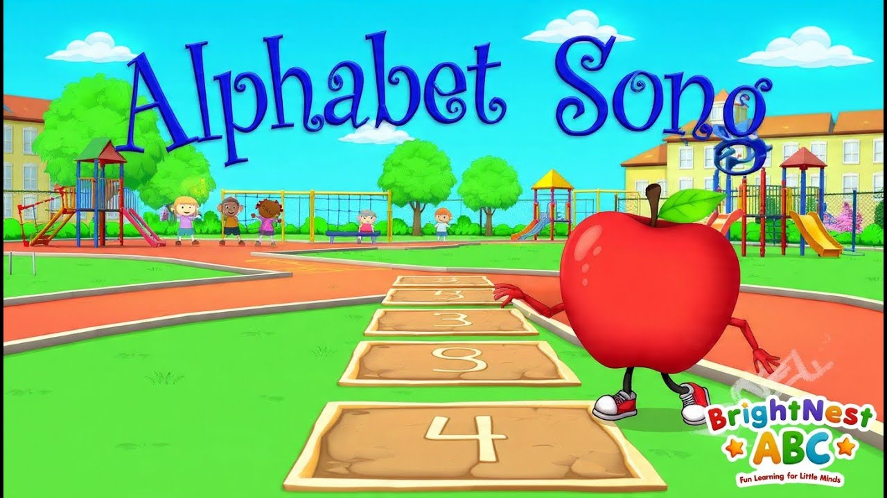 ABC Song with Fun Animation | A to Z Alphabet | Kids Nursery Rhymes ...