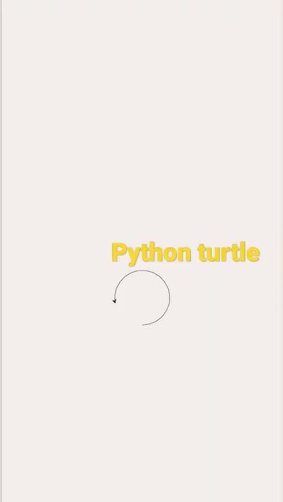 Modular Snowman Using Python Turtle #shorts - YouTube
