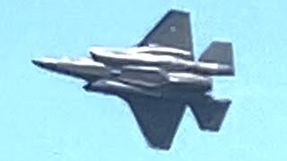 Israeli Air Force F-35 Adir over Tel Aviv (rehearsal for the Independence Day), April 3, 2023