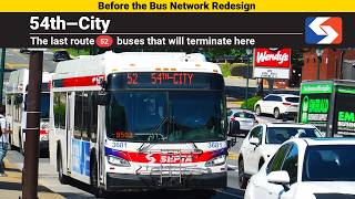 SEPTA Route 52 Last Days Terminating at 54th-City - SEPTA TrAcSe 2026