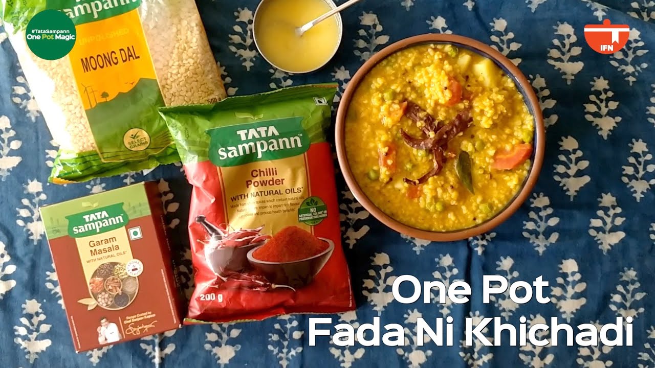 हैल्दी और टेस्टी खिचड़ी बनाने का तरीका | Fada Ni Khichadi | Daliya Khichdi | One Pot Meal Recipe | India Food Network