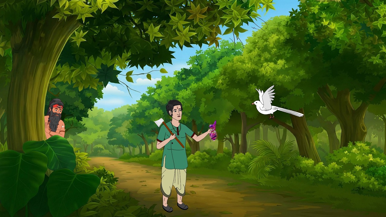 श्रापित चंदा कोयल और जीवन का बलिदान | Shaapit Chanda Koyal | Hindi Kahaniya | Moral Story | cartoon