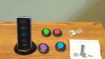 JTD Wireless RF Item Locator Key Finder with LED flashlight