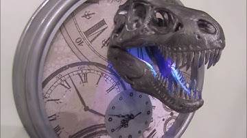 3D Printed T Rex Skull Neopixel LED - Arduino Skull