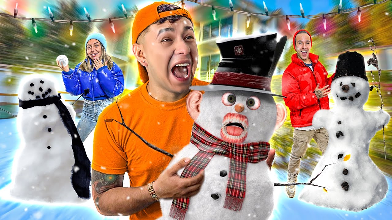 EL MUÑECO de NIEVE MÁS GRACIOSO ¡GANA! 💲1.000.000