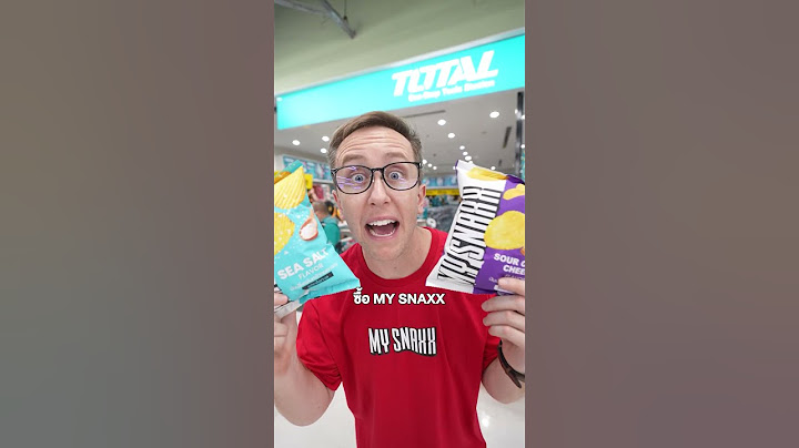 MY SNAXX มีขายแล้วที่ TOTAL! #mysnaxx #มายสแน็คซ์ #มันฝรั่งทอด #mymatenate #มายเมทเนท #ขนม
