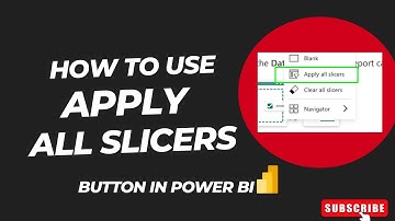 Power BI Tips: When & Why to Use the "Apply All Slicers" Button!