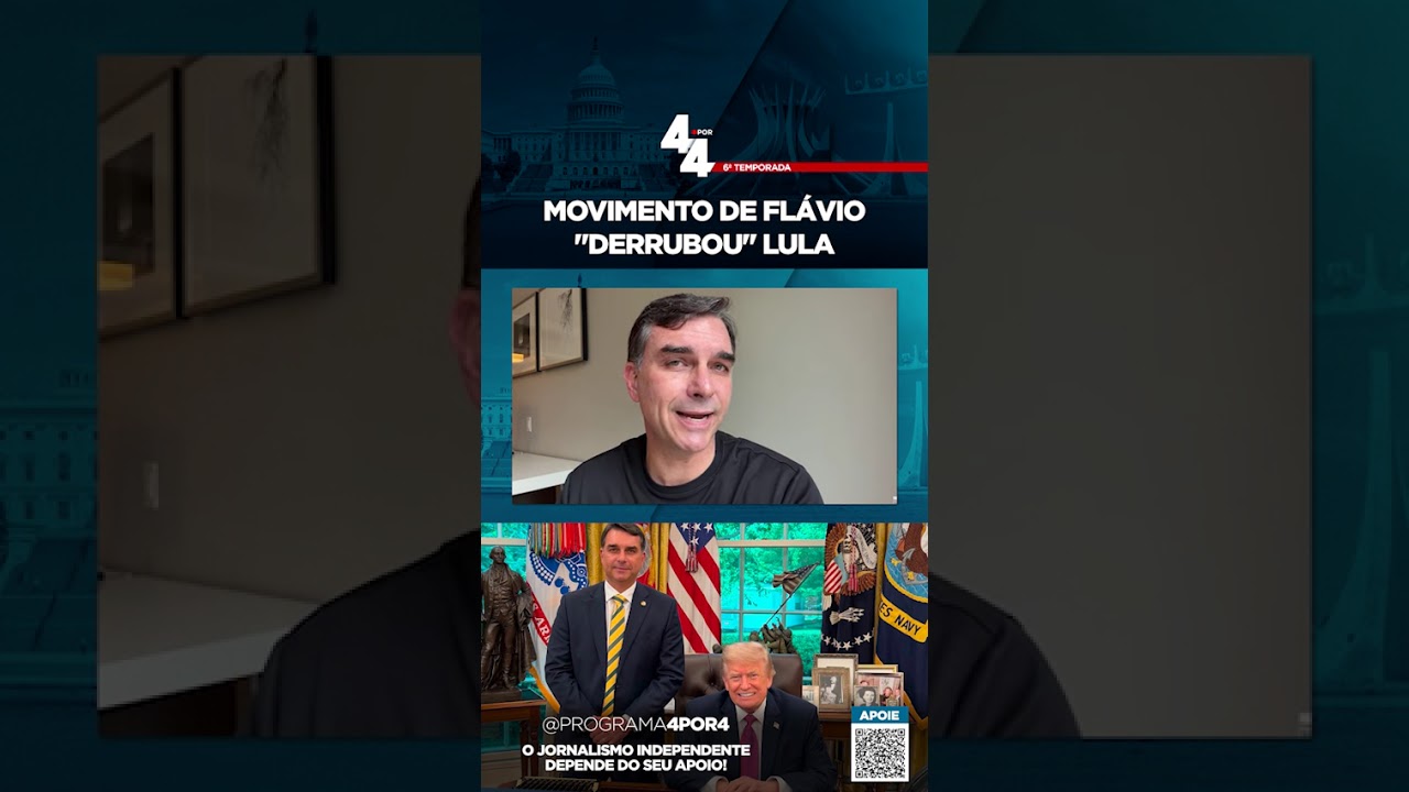 MOVIMENTO DE FLÁVIO "DERRUBOU" LULA