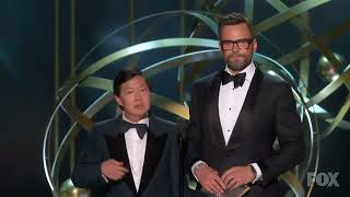 Joel McHale and Ken Jeong - The Emmys 2024