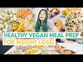 LOW CALORIE HIGH PROTEIN VEGAN MEAL PREP (Vegan Meal Prep For Weight Loss)