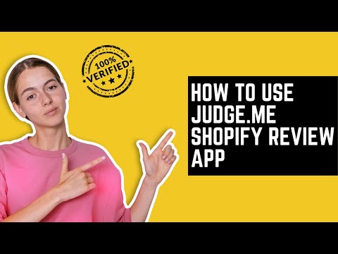 How to use Judge.me Shopify review app 