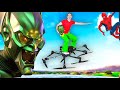 I crashed  rebuilt my flying hoverboard in a car spiderman part 1