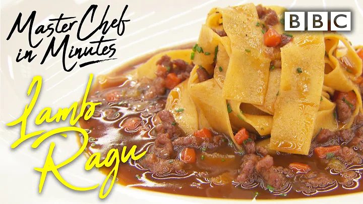 Lamb Ragu: Meals in Minutes | Masterchef: The Prof...