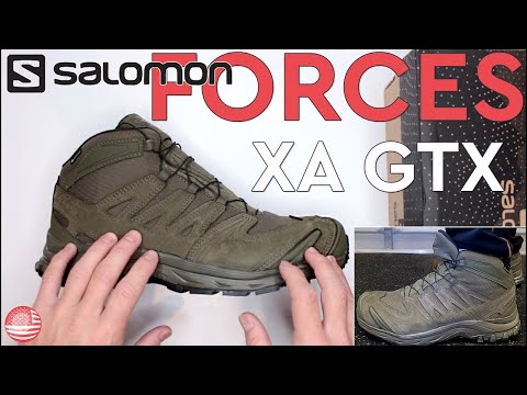 Salomon XA Forces Mid GTX 2020 Review (Salomon Tactical Boots Review) -  YouTube