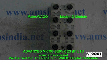 WAGO Digital IO-Module Repairs @ Advanced Micro Services Pvt.Ltd