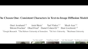 The Chosen One: Consistent Characters in Text-to-Image Diffusion Models