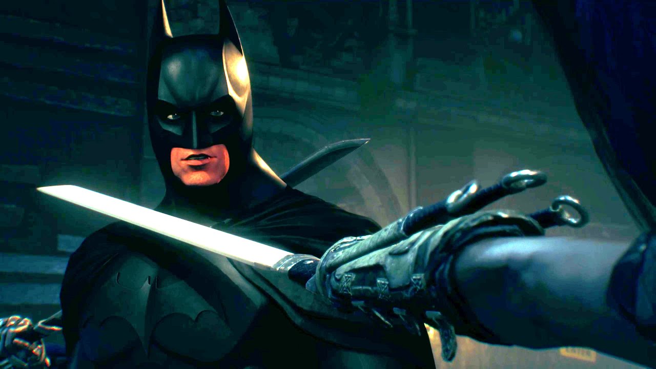 Batman Begins Suit Mod Gameplay - Batman Arkham Knight