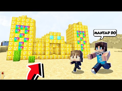 MINECRAFT TAPI KITA BISA GABUNGIN BANGUNAN JADI OVER POWER!!