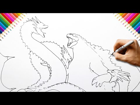 Godzia Monsters How To Draw For Kids Ages 8-12: New Version 2023