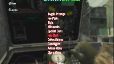 CoD Black Ops wii Mod Menu