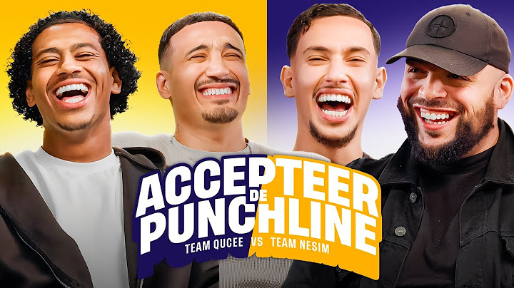 "Wat zegt Anouk die stottert?" | Accepteer de Punchline met Kleine John, Ilias Vietto & Charbonn