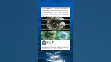 In The Matrix (1999), filming nearly lost its Sydney permit when helicopter explosion scenes cracked