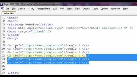 33 html base tag ‏