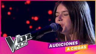 Luana Fuentes canta 'Love me like you do' | Audiciones a ciegas | La Voz Kids Uruguay 2023