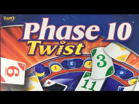 Phase 10 Twist Wickedly Wild Rummy Game Cards Board Phases Missing