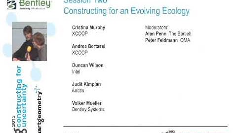 Smartgeometry 2013 -- Session 2 Panel Discussion
