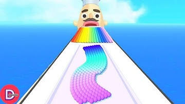 New Satisfying Mobile Game Big Update Canvas Run Top Gameplay Walkthrough Android All Levels Free