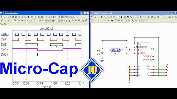 How to simulate a digital circuit in Micro-Cap 10