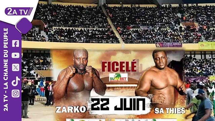 DIRECT Arène Nationale: combat Sa Thiès VS Zarco