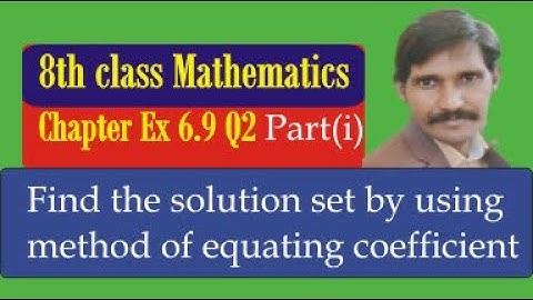 8th class Math factorization Ex 6.9 Q2 part i |8th class Maths unit 6ex 6.9 q2||class8 Math Solution